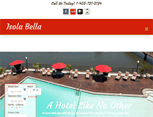 Tablet Screenshot of myisolabella.com